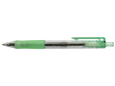 セーラー 油性ボールペン フェアライン カラークリア 0.7mm クリアグリーン （インク色ブラック) 16-5081-260
