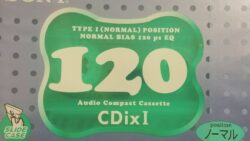 カセットテープ sony cdix I