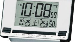 SEIKO CLOCK(セイコークロック) PYXISアラーム2チャンネル電波デジタル目覚まし時計 NR529S