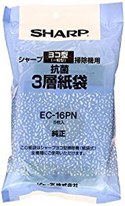 シャープ 掃除用紙パック 5枚入EC-16PN 07-0497