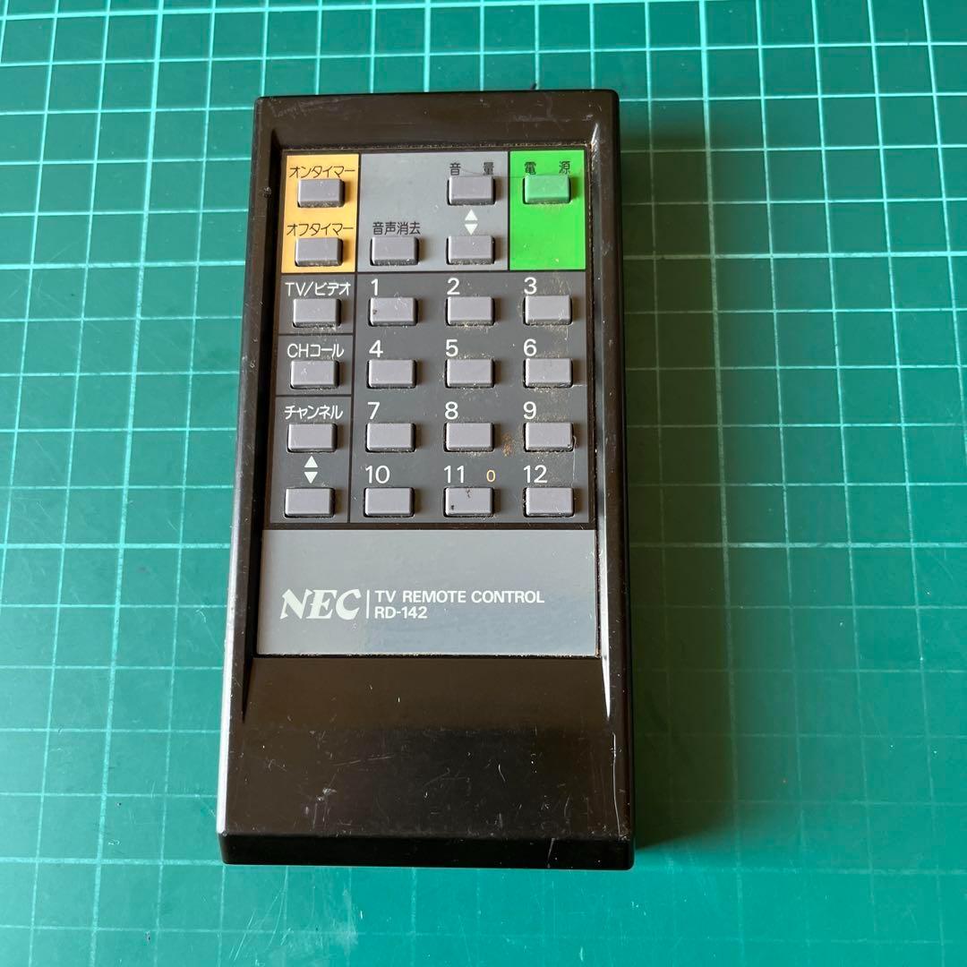 NEC テレビリモコン RD-142